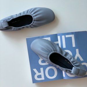CALIN Limited Edition Sky Blue Socks Flats S7